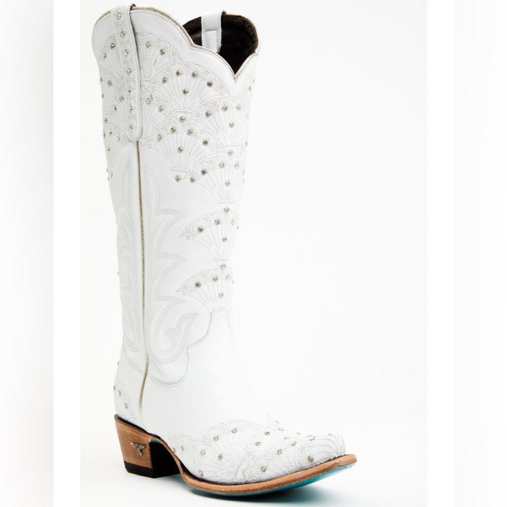 BOOT BARN X LANE WOMEN'S CALYPSO LEATHER WESTERN BRIDAL BOOTS